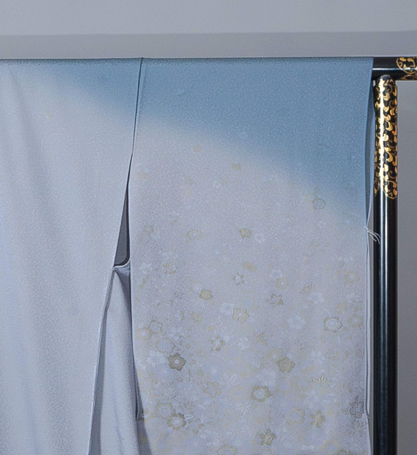 新品【訪問着】黄金の繭 肩・裾ボカシ|絹100% 八掛付き 未仕立て