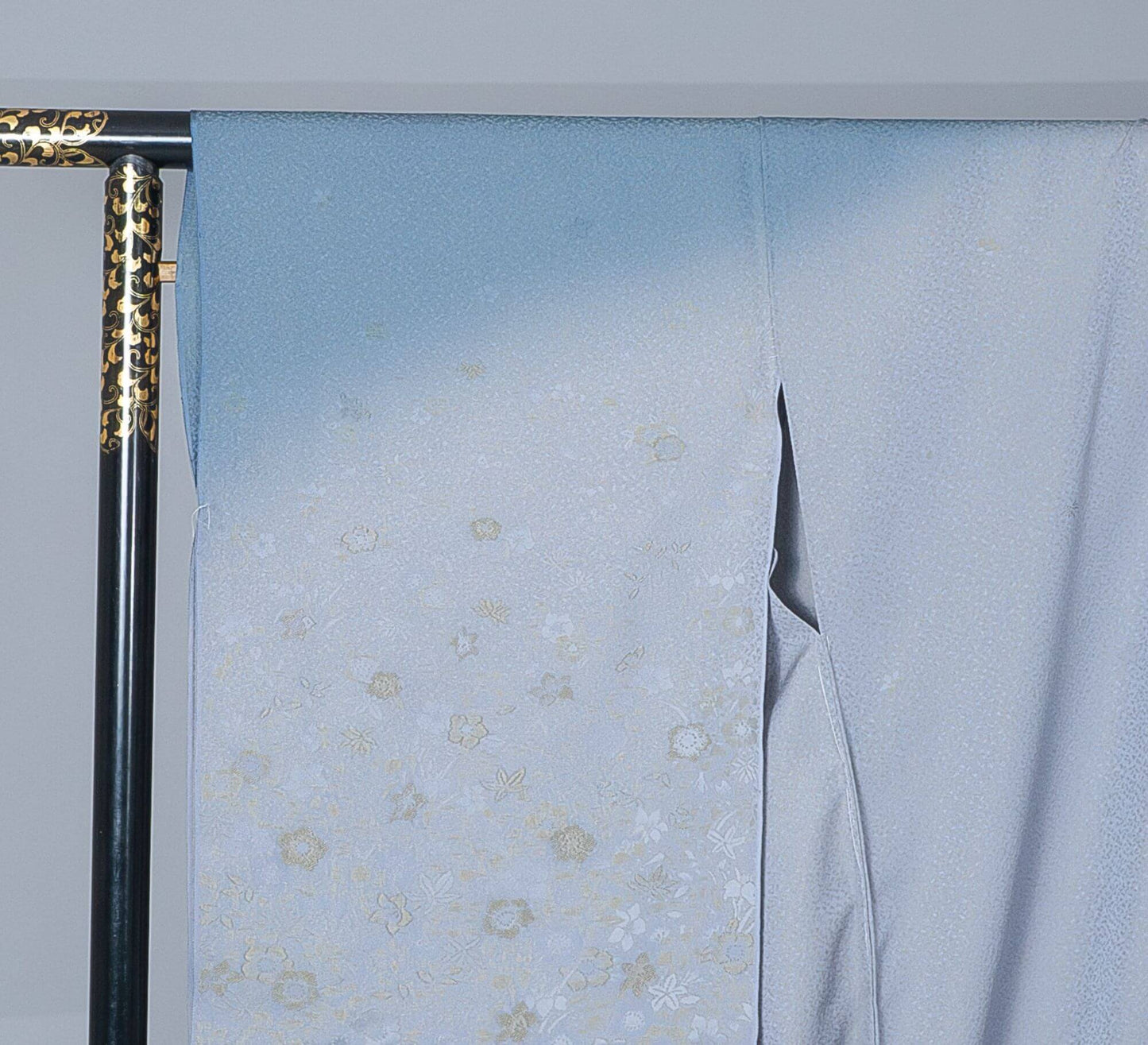新品【訪問着】黄金の繭 肩・裾ボカシ|絹100% 八掛付き 未仕立て